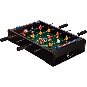 GamesPlanet® Mini stolní fotbálek, 51 x 31 x 8 cm, černý