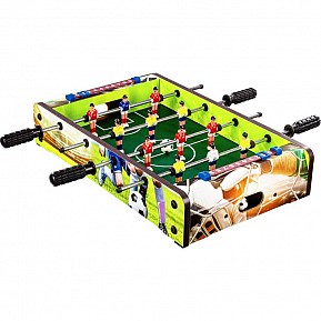 GamesPlanet® Mini stolní fotbálek, 51 x 31 x 8 cm, potisk