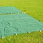Zahradní párty stan nůžkový PROFI 3x3 m zelený + 4 boční stěny