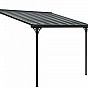 Zahradní pergola BRUCE F 436 x 305 cm, šedá