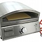 Gril plynový, stolní, pizza pec + grilovací deska 50 x 19 cm