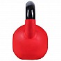 Gorilla Sports kettlebell činka, pogumovaný povrch, 6 kg