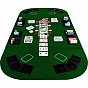 GamesPlanet® Skládací pokerová podložka, zelená
