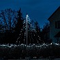 VOLTRONIC Světelný řetěz ve tvaru kuželu 360LED studená bílá