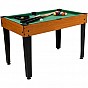 GamesPlanet® Multifunkční herní stůl 15 v 1, hnědý