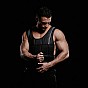 Gorilla Sports Zátěžová vesta na suchý zip, 10 kg