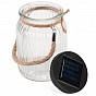 Sada solárních světel, 3 LED, plastové, teplá bílá, 3 ks
