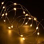 Sada 3 kusů světelných drátů 40 LED, teplá bílá