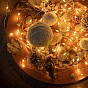 Sada 3 kusů světelných drátů 40 LED, teplá bílá