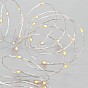 Sada 3 kusů světelných drátů 40 LED, teplá bílá