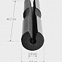 Gorilla Sports Ochranné polstrování vzpěračské tyče, 447 mm