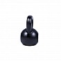 Gorilla Sports Kettlebell činka, litinová, černá, 16 kg