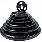Gorilla Sports Sada činek se závažím 30 kg, 30 mm