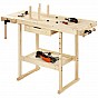Timbertech Dřevěný upínací ponk se svěráky-hoblice