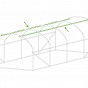 Fóliovník 300 x 600 cm, 18 m2, bílý, gramáž fólie 160 g/m2
