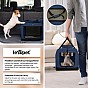 Leopet Přepravní box pro psy M, 60 x 42 x 42 cm, modrý