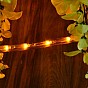 LED světelný kabel 240 diod, 10 m, žlutý