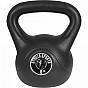 Gorilla Sports Sada kettlebell činek, plast, černé, 30 kg
