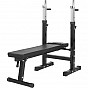 Gorilla Sports Posilovací lavice, černá, 100 kg