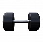 Gorilla Sports Jednoruční činky černo/bílé, 2 x 20 kg