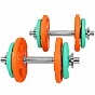 Gorilla Sports Sada činek s hvězdicovým zámkem, 20 kg