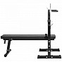 Gorilla Sports Posilovací lavice + nakládací set 100 kg
