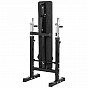 Gorilla Sports Posilovací lavice + nakládací set 100 kg