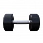Gorilla Sports Kulaté jednoruční činky, gumové, 2 x 10 kg