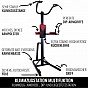 Gorilla Sports Multifunkční pull-up stanice, 120 x 235 cm
