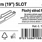 Stěrač Flat bulk (slot) 19" - 480 mm