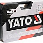 Gola sada 1/2", 3/8", 1/4" + příslušenství 120 ks