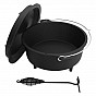 Broil-master® Litinový kotlík s nožičkami, 13 L