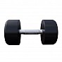 Gorilla Sports Jednoruční činka černo/bílá, 15 kg