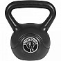 Gorilla Sports Sada kettlebell činek, plast, černá, 113 kg