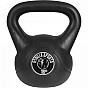 Gorilla Sports Sada kettlebell činek, plast, černá, 113 kg