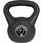 Gorilla Sports Sada kettlebell činek, plast, černá, 113 kg