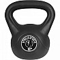Gorilla Sports Sada kettlebell činek, plast, černá, 113 kg