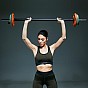Gorilla Sports Set nakládací tyče a závaží, 19,3 kg