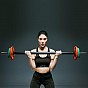 Gorilla Sports Set nakládací tyče a závaží, 19,3 kg