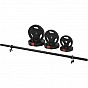 Gorilla Sports Sada plastové činky, 20 kg