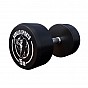 Gorilla Sports Kulaté jednoruční činky, gumové, 2 x 15 kg