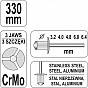 Nýtovací pákové kleště - 330 mm