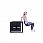Gorilla Sports Plyobox v černé barvě