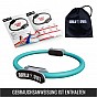 Gorilla Sports Kruh na pilates, 36 cm, tyrkysový