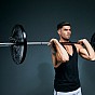 Gorilla Sports Zátěžový kotouč, gumový, 20 kg