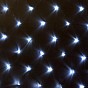 Vánoční LED světelná síť 2 x 2 m, 160 diod, studeně bílá