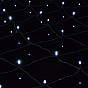 Vánoční LED světelná síť 2 x 2 m, 160 diod, studeně bílá