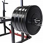 Gorilla Sports Profesionální stojan + nakládací set 170 kg