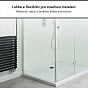 AQUAMARIN Sprchová vanička 121 x 71 cm, obdélník