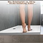 AQUAMARIN Sprchová vanička 121 x 71 cm, obdélník